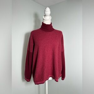 Shirin Guild Cashmere Turtleneck Oversized Sweater